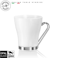 23 5 Cl Bormioli Rocco Aromateca Tazza Cappuccino In Vetro Set 4 Pezzi