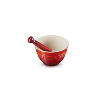 30 cl - Le Creuset Mortaio Con Pestello In Gres Vetrificato