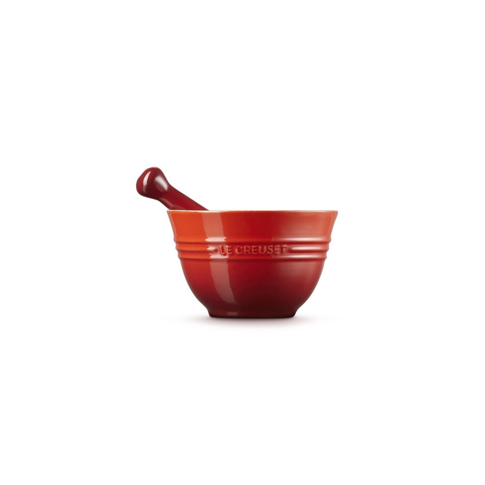 30 cl - Le Creuset Mortaio Con Pestello In Gres Vetrificato