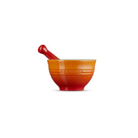 30 cl - Le Creuset Mortaio Con Pestello In Gres Vetrificato