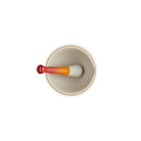 30 cl - Le Creuset Mortaio Con Pestello In Gres Vetrificato