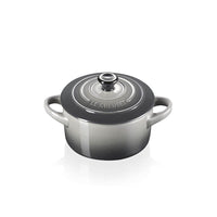 10 Cm Le Creuset Mini Cocotte Casseruola Rotonda In Gres Vetrificato