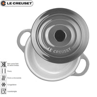 10 Cm Le Creuset Mini Cocotte Casseruola Rotonda In Gres Vetrificato