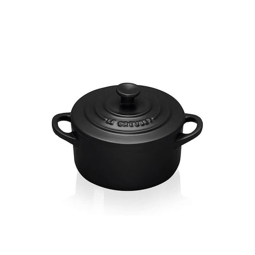 10 Cm Le Creuset Mini Cocotte Casseruola Rotonda In Gres Vetrificato