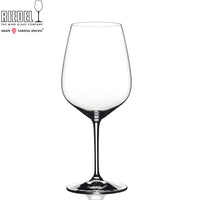 80 Cl Riedel Heart To Heart Calice Vino Rosso Cabernet In Vetro Set 2 Pezzi