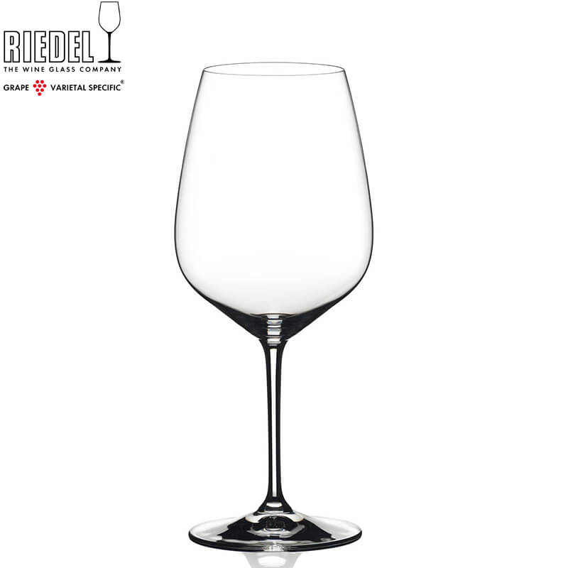 80 Cl Riedel Heart To Heart Calice Vino Rosso Cabernet In Vetro Set 2 Pezzi