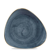 31 Cm Churchill Stonecast Piatto Piano Triangolare In Porcellana Vetrificata