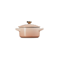 10 cm - Le Creuset Mini Cocotte Con Pomolo Cuore In Gres Vetrificato