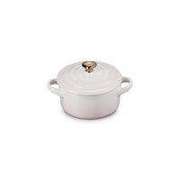 10 cm - Le Creuset Mini Cocotte Con Pomolo Cuore In Gres Vetrificato