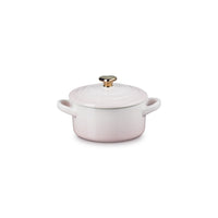 10 cm - Le Creuset Mini Cocotte Con Pomolo Cuore In Gres Vetrificato