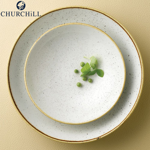 16 5 Cm Churchill Stonecast Piatto Pane Rotondo In Porcellana Vetrificata