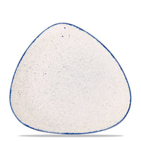 31 Cm Churchill Stonecast Piatto Piano Triangolare In Porcellana Vetrificata