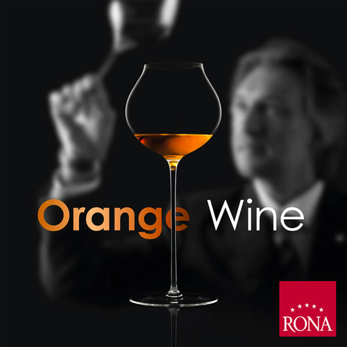 46 Cl Rona Umana Calice Degustazione Orange Wine In Vetro Set 6 Pezzi