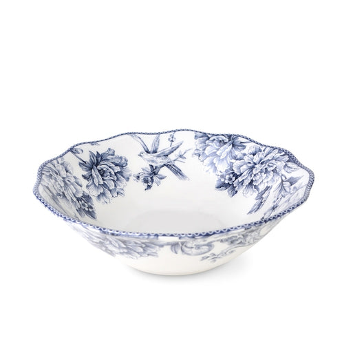 25.5 cm - H&H Kensington Insalatiera Decorata In Porcellana