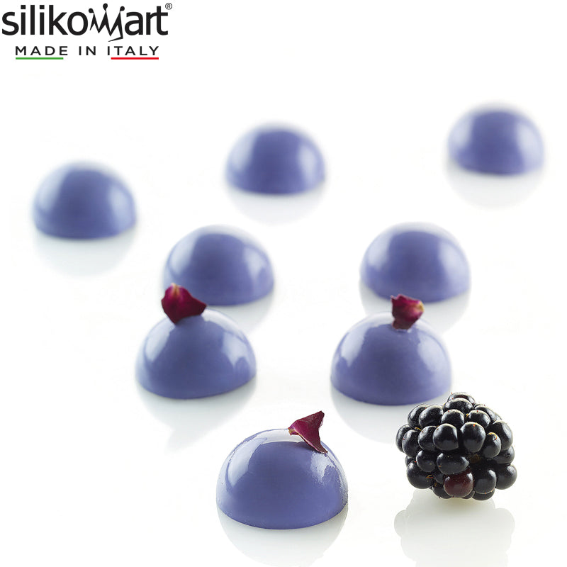 35 Forme Silikomart Micro Dome Stampo Semisfera In Silicone
