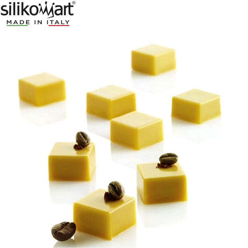 35 Forme Silikomart Micro Square Stampo Quadratino In Silicone