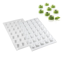 35 Forme Silikomart Micro Savarin Stampo Savarino In Silicone