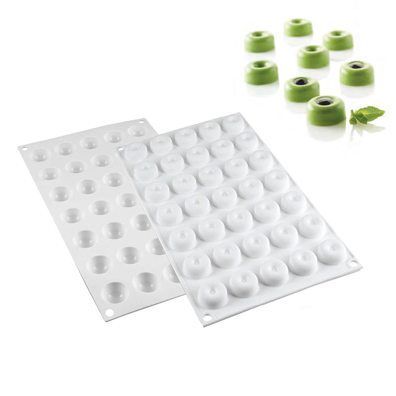 35 Forme Silikomart Micro Savarin Stampo Savarino In Silicone