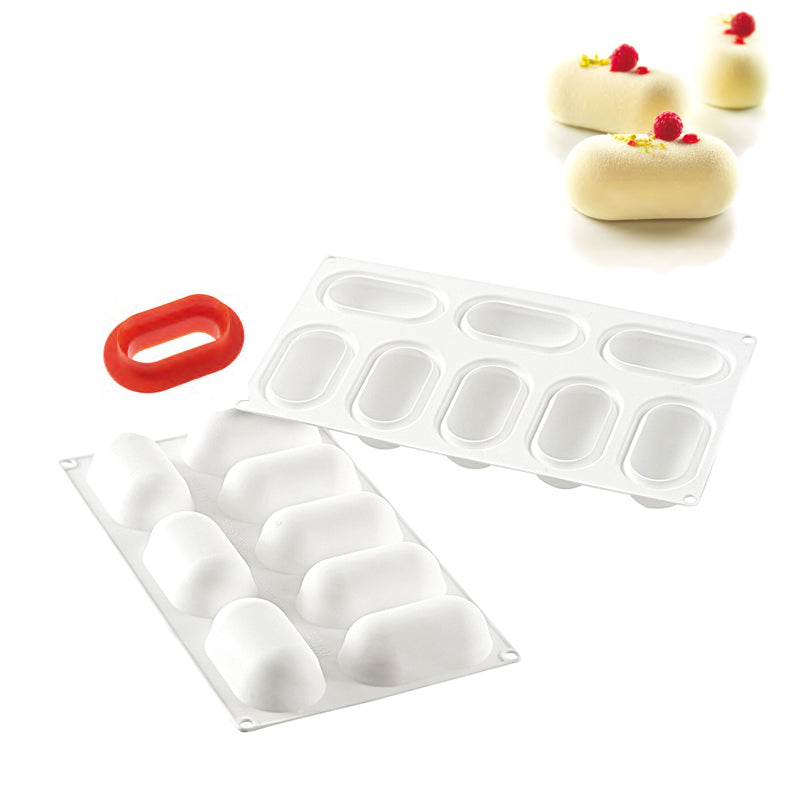 7 Forme Silikomart Mini Pillow Stampo Cuscino In Silicone