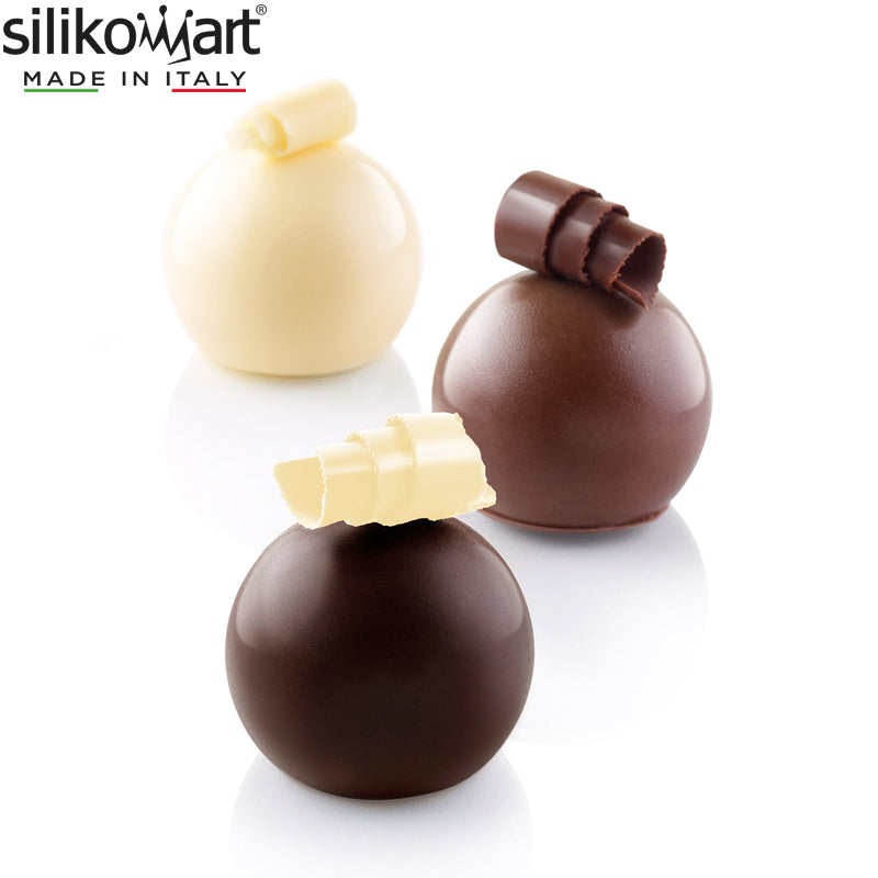 15 Forme Silikomart Mini Truffles Stampo Tartufo In Silicone