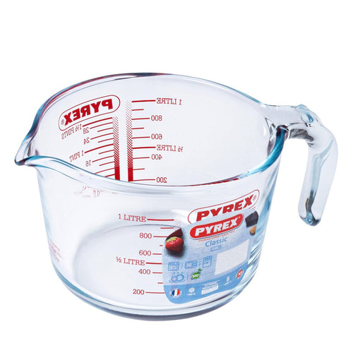 1 Litro Pyrex Classic Caraffa In Vetro Borosilicato