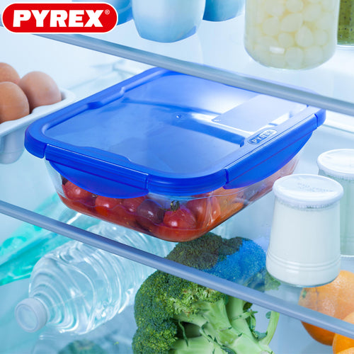 Pyrex Cook And Go Contenitore Per Alimenti Ermetico Rettangolare In Vetro Borosilicato
