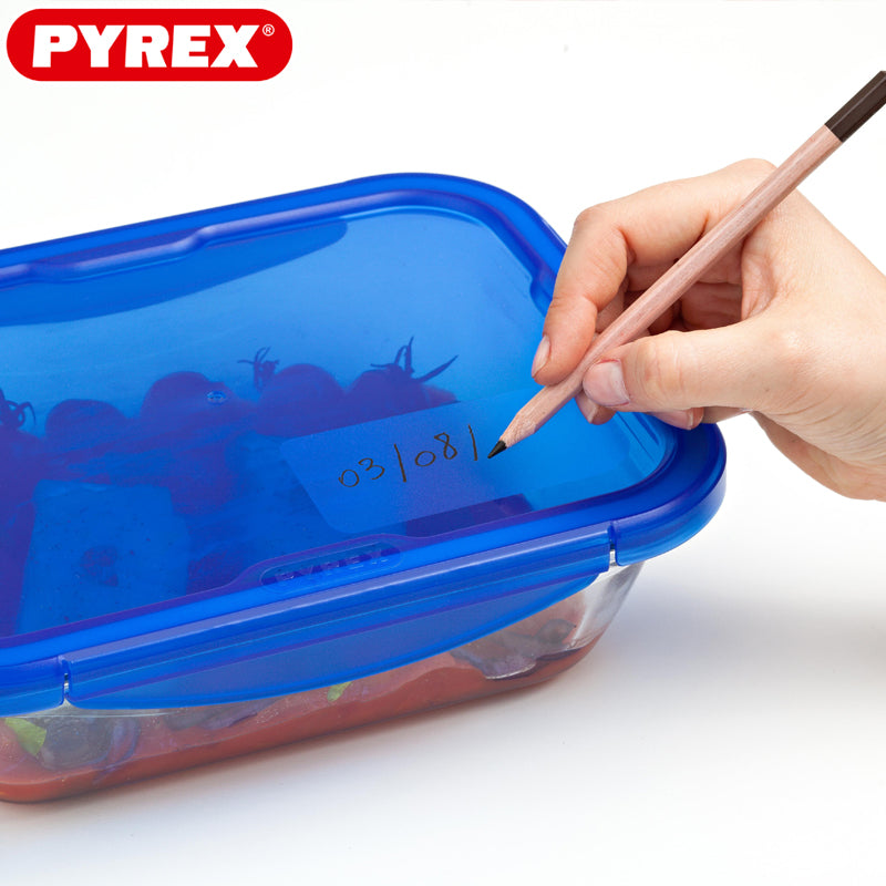Pyrex Cook And Go Contenitore Per Alimenti Ermetico Quadrato In Vetro Borosilicato