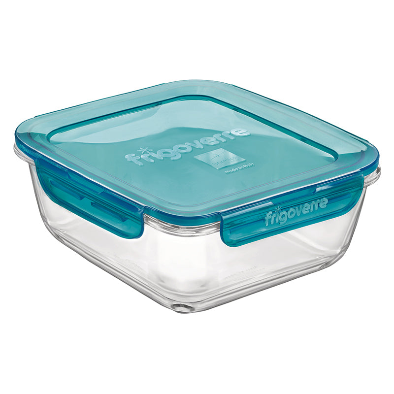 18X18 Cm Bormioli Rocco Frigoverre Evolution Contenitore Per Alimenti Ermetico In Vetro