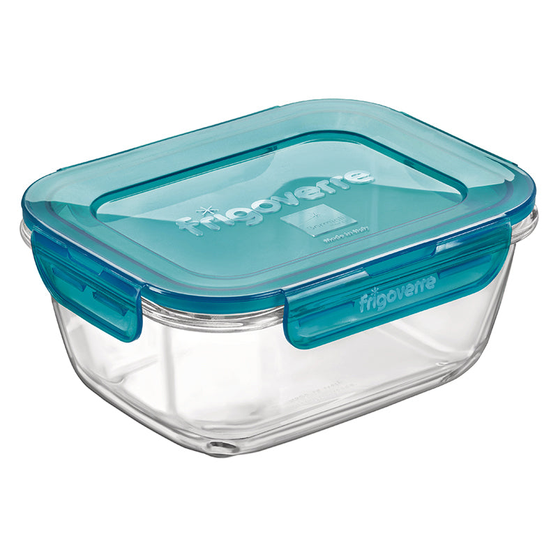 18X14 Cm Bormioli Rocco Frigoverre Evolution Contenitore Per Alimenti Ermetico Rettangolare In Vetro