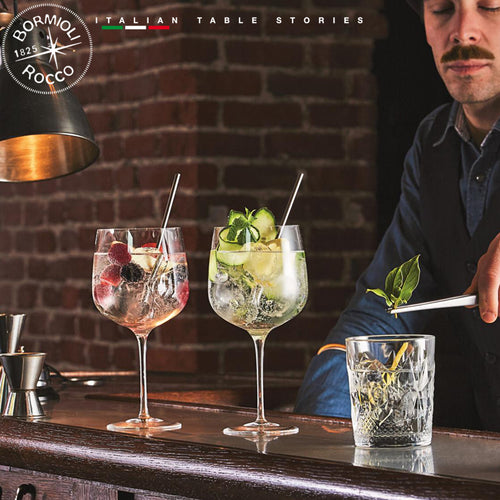 75 5 Cl Bormioli Rocco Bartender Calice Gin Tonic In Vetro Set 6 Pz