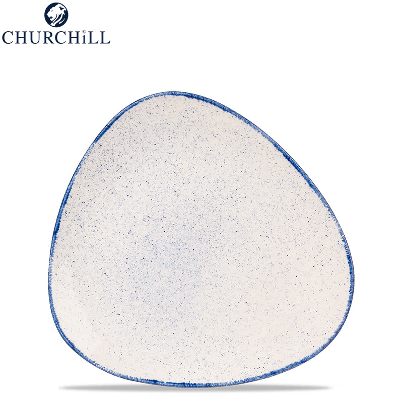 Churchill Stonecast Servizio Piatti Triangolare In Porcellana Vetrificata Set 12 Pz
