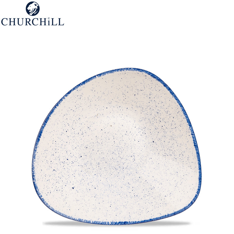 Churchill Stonecast Servizio Piatti Triangolare In Porcellana Vetrificata Set 12 Pz