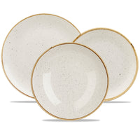 Churchill Stonecast Servizio Piatti In Porcellana Vetrificata Set 12 Pz