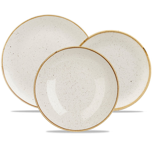 Churchill Stonecast Servizio Piatti In Porcellana Vetrificata Set 12 Pz