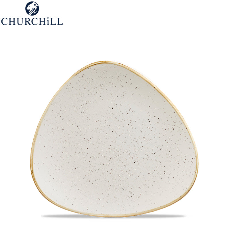 Churchill Stonecast Servizio Piatti Triangolare In Porcellana Vetrificata Set 12 Pz