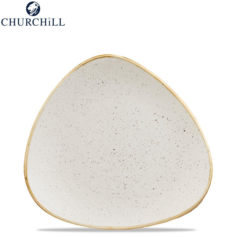 Churchill Stonecast Servizio Piatti Triangolare In Porcellana Vetrificata Set 12 Pz