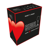 46 Cl Riedel Heart To Heart Calice Vino Bianco Riesling In Vetro Set 2 Pezzi