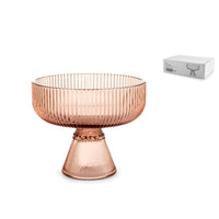 33 cl - H&H Peony Coppa Con Piede In Vetro - Set 6 Pz