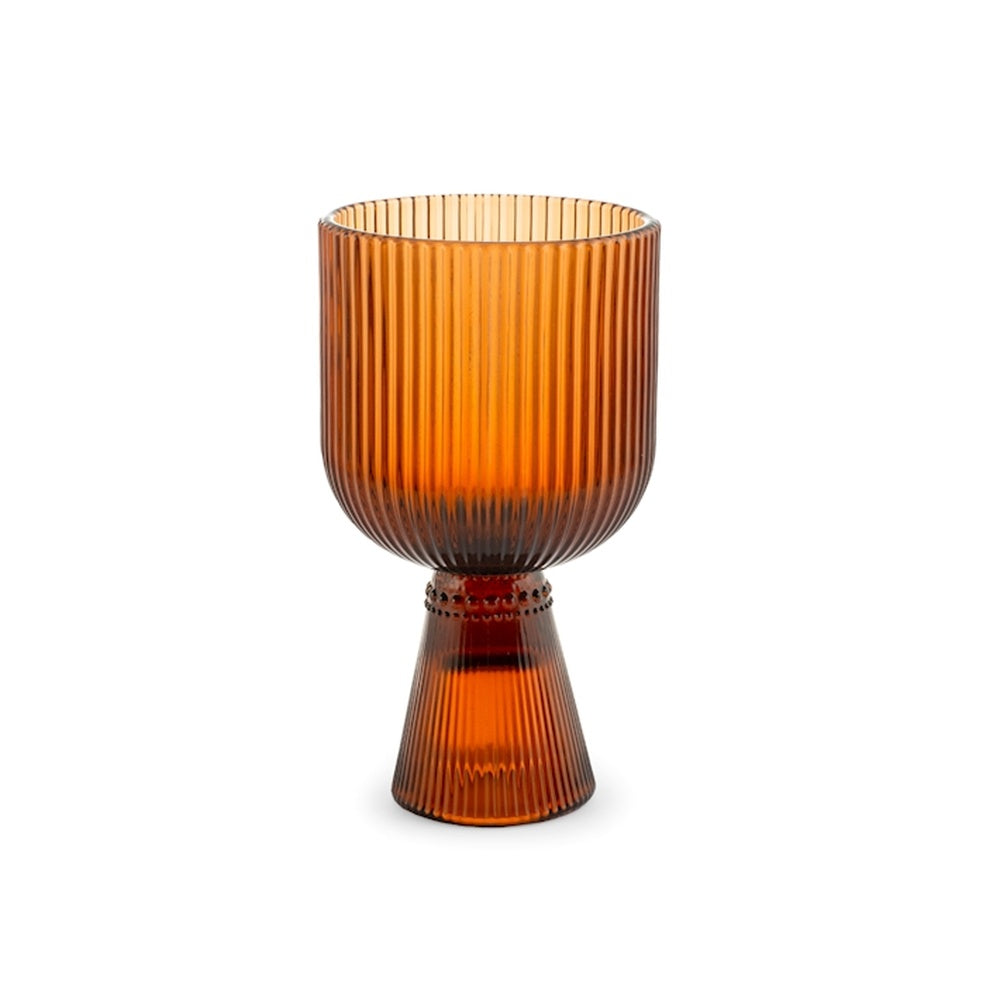 27 cl - H&H Peony Calice Multiuso In Vetro - Set 6 Pz