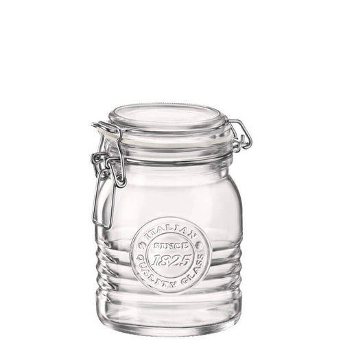 50 Cl Bormioli Rocco Officina 1825 Vasetto Ermetico In Vetro Set 6 Pezzi
