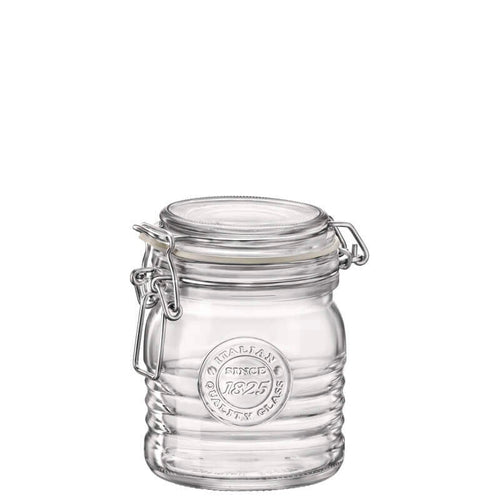 35 Cl Bormioli Rocco Officina 1825 Vasetto Ermetico In Vetro Set 6 Pz