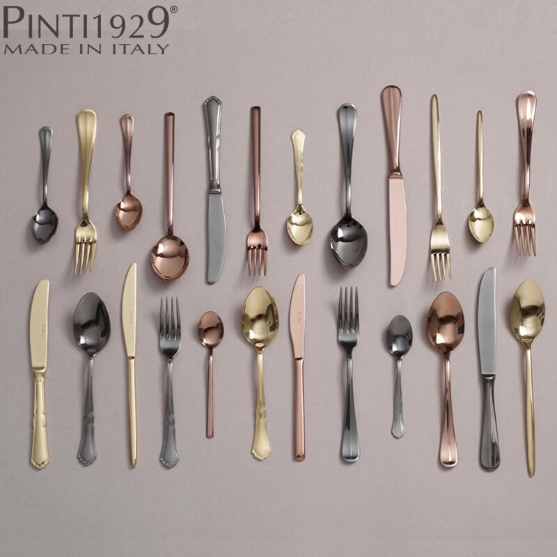 Pintinox Settecento Cucchiaino Moka In Acciaio Inox Set 12 Pz