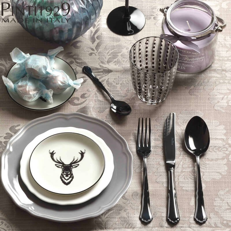 Pintinox Settecento Forchettina Dolce In Acciaio Inox Set 12 Pz