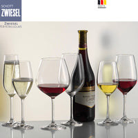64 Cl Schott Zwiesel Vina Calice Vino Rosso Bordeaux In Vetro Set 6 Pezzi
