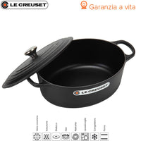 40 Cm Le Creuset Cocotte Evolution Casseruola Ovale In Ghisa