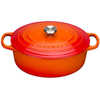 40 Cm Le Creuset Cocotte Evolution Casseruola Ovale In Ghisa