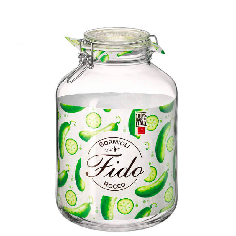 500 Cl Bormioli Rocco Fido Vasetto Ermetico Cilindrico In Vetro