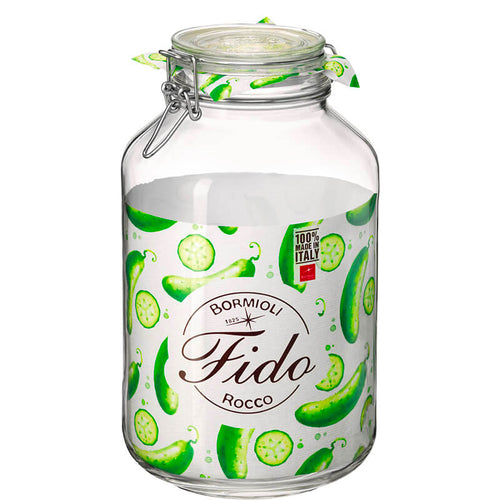 400 Cl Bormioli Rocco Fido Vasetto Ermetico Cilindrico In Vetro