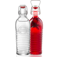 1 2 Litri Bormioli Rocco Officina 1825 Bottiglia In Vetro Set 2 Pezzi