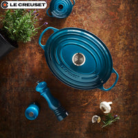 31 Cm Le Creuset Cocotte Evolution Casseruola Ovale In Ghisa